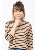 アース 上野店(HAIR&MAKE EARTH) 上品リラクシーなメッシーバンアレンジ【EARTH上野店】