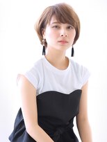プリムワークス hair&nail Prime works&nbsp;大人ムードの【時短ショートボブ】