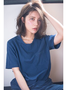 コットン 平塚店(Cotton) 【cotton平塚】かきあげバング/ロブ/グレージュ
