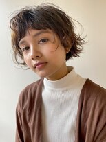 ミラバイグリーン(Mira by green)&nbsp;マニッシュショート×無造作【くせ毛風】
