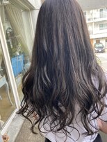 フレア 心 武庫之荘(flare) #大人かわいい#ネイビーカラー