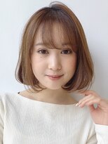 サロン(Salon) 内巻きボブ　シースルバング　Aラインボブ/Salon銀座 岡野