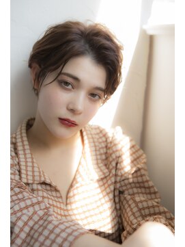 ミエルヘアーエスト 新宿店(mielhair est) 耳かけかきあげショート【新宿】