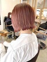 【Ideal】の可愛いショート・ボブの似合わせメニュー【全ブリーチメニューに配合♪ケアブリーチ】