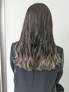 リッチコバリ(Ricci KOBARI) 【毛先ハイライト】プラチナグレージュ