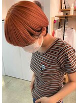 バローチェ(Barouche)&nbsp;【Barouche/中島綾子】　ショート　コーラルオレンジ　堀江