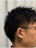 ツーブロショート