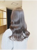 韓国系の絹髪カラー/髪質改善カラー/ヨシンモリ