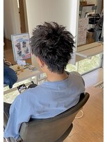 アッドランプ ヘアー 柳津店(add Lamp hair) ザクザクメンズショート