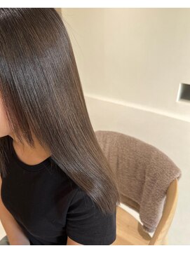 メイン(『 』main) オリーブグレージュ(酸熱 treatment)