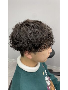 オムデュー(HOMME DEUX) 【KAITO】波巻きパーマ!