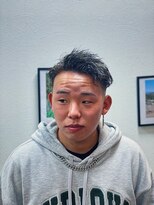 スウェル 船橋店(Swell)&nbsp;ハイライト/マッシュパーマ/束感/波巻き/メンズ