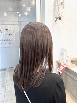 ジーナ セントラル銀座(Zina) ツヤ感カラー＊ショコラブラウン【ZinaCENTRAL】