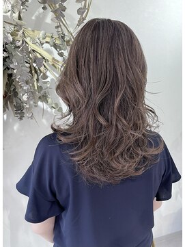 ベルム(Belme) ショコラグレージュ×ゆるふわレイヤーミディアム