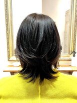 ヘアー グリーン(hair green)&nbsp;30代40代50代/おしゃれ女子ウルフヘア/レイヤーカット/外ハネ