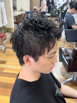 イエローコーン 金沢文庫店(YELLOW CORN) アップバングショート