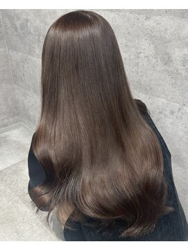 ルイス(L'wis) モカグレージュ学割U24ブリーチなし10代20代渋谷ケアブリーチ