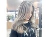 【U-22学割】全頭1回ブリーチ×透明感カラー×超音波TR￥23500→￥15000