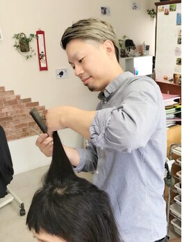 町上津役の美容室の写真/のんびり系の1人サロンだからこそお一人お一人を大切に。丁寧で細やかなカウンセリングを心がけています♪