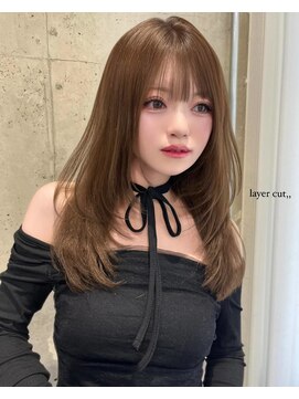 リリー(Lilley) (lilley内堀)韓国ヘア×顔まわり