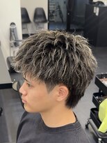 メンズサロンドットリアン(dot. lien)&nbsp;スパイキーウルフショートメンズ刈り上げ骨格矯正カット