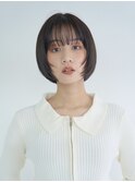 大人ショートボブ/20代30代40代/岡野亘希