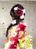 ガーリースタイル/心斎橋/ヘアメ/セットサロン