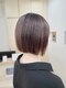 リノ(Lino)の写真/有名店で磨いたカット技術で印象を変える！顔周りで作る小顔バングは360度どこから見ても可愛いと人気♪