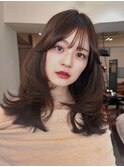 美髪20代30代40代似合わせ顔まわり前髪カット骨格補正レイヤー
