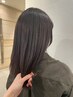 《梅雨前に必須》カット＋地毛風ストレート＋トリートメント￥25300→￥20240～