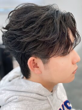 バース バイ ハピネス(BIRTH by happiness) 奈良men's癖毛フェザーパーマフェザーショート