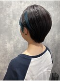 ターコイズブルーイヤリングカラー