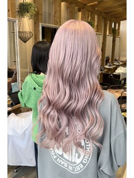 ラグーン(LAGOON) ホワイトミルクティーベージュ/バレイヤージュ/ケアブリーチ