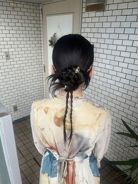 フェリーチェ(Felice) タイトヘア　カチモリ　シニヨン　お呼ばれ