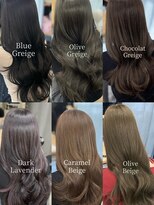 アリュウル 表参道 青山(Allure)&nbsp;透明感カラー/グレージュオリーブラベンダーベージュ◯伊藤