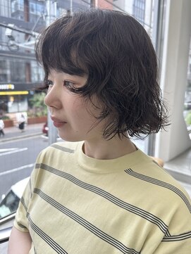 tohka レイヤーボブ/くせ毛風パーマ/ボブパーマ