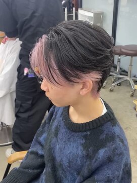 リップス 吉祥寺店 (LIPPS) 女子ウケ1位ホワイトピンクインナーカラー