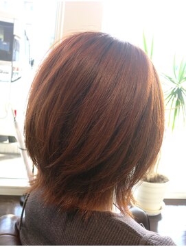 レイヤーボブスタイル