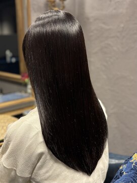 ナチュラル艶髪