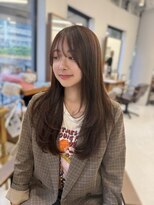 ハピネス 梅田茶屋町店(HAPPINESS)&nbsp;レイヤーカット/顔まわり/韓国ヘア/ブリーチなし/髪質改善