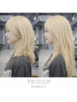 トリッカ シブヤ(TRICCA SHIBUYA) 羽エクステで叶う!ハイトーンロング/渋谷エクステ/レイヤー