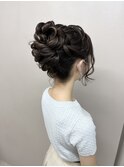 ベリーロングでもできる振袖用アップヘア