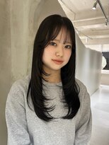 ニコ トウキョウ ヨコハマ(nico) 顔まわりカット/切りっぱなし/ミディアム/切りっぱなし/ボブ