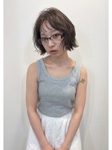アミ カシワ(ami kashiwa)&nbsp;beige color×bob cut