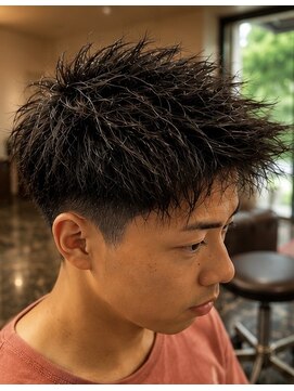 アシンプル(a Simple) ツイスト2ブロックヘアー