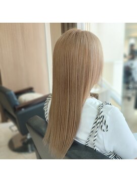 マイノリティー 石橋店(Minority) 大人の白髪ぼかしのハイトーンカラー