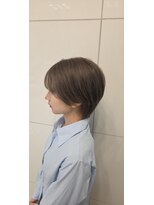 サロンドユー ベルポート本店(SALON DE U)&nbsp;透明感ブラウンカラー×ハンサムショート