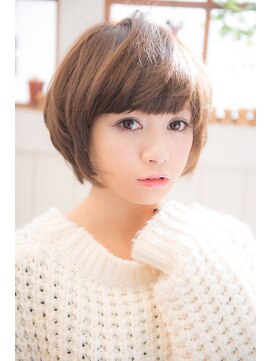 ミエルヘアーブラン(miel hair blanc) 【miel hair blanc】主役級のガーリーショート