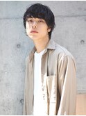 くせ毛風パーマ×ツヤ感★マッシュウルフ！【pledica 表参道】