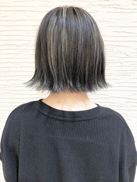 モリオ フロム ロンドン サッポロファクトリー店(morio FROM LONDON) 【morio】2019年秋冬切りっぱなし外ハネグレージュ